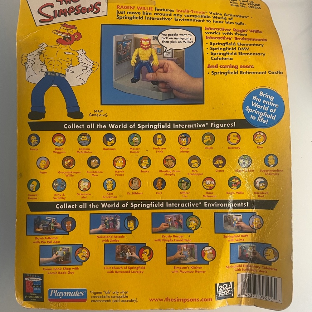 The Simpsons Ragin Willie - Picture 2 of 3